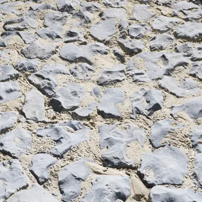 Gray Stone Tile Ground