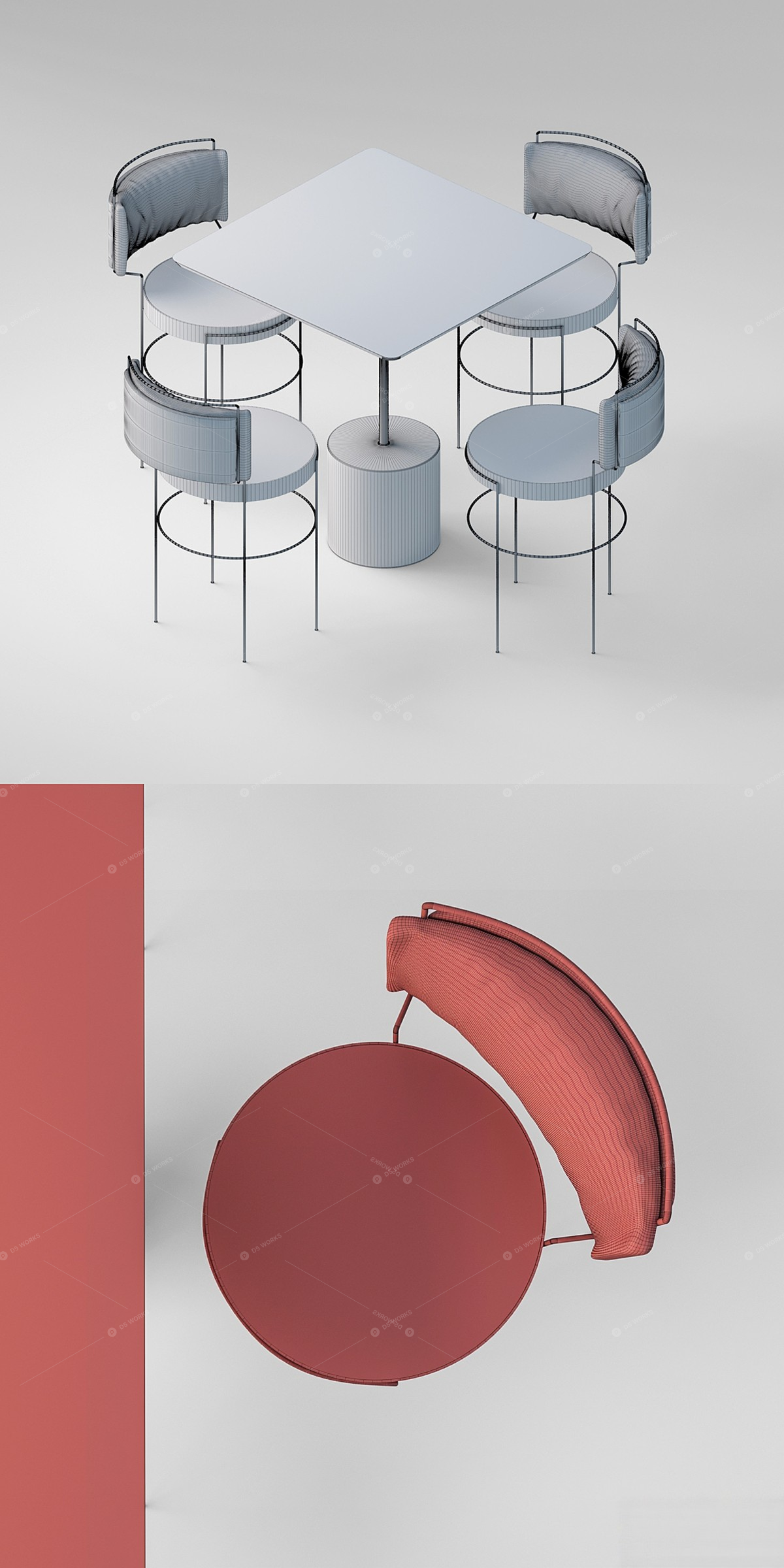Furniture Sets 3D Models 3