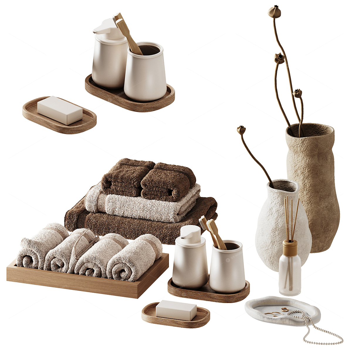 Bath Products 3D Models