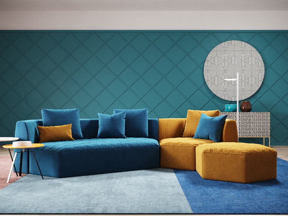 Modern Irregular-shaped Sofa