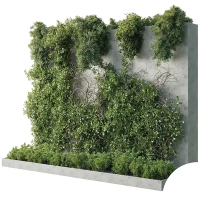 Green Wall 3d model
