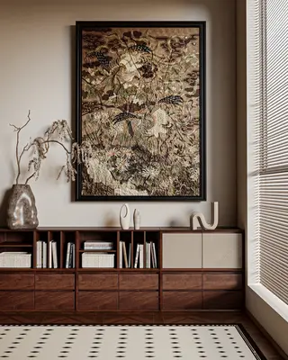 Mid Century Modern Wall Art 3d model