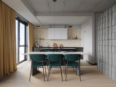 Modern Dining Room (Home)