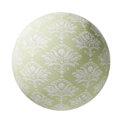 Light Green European Wallpaper