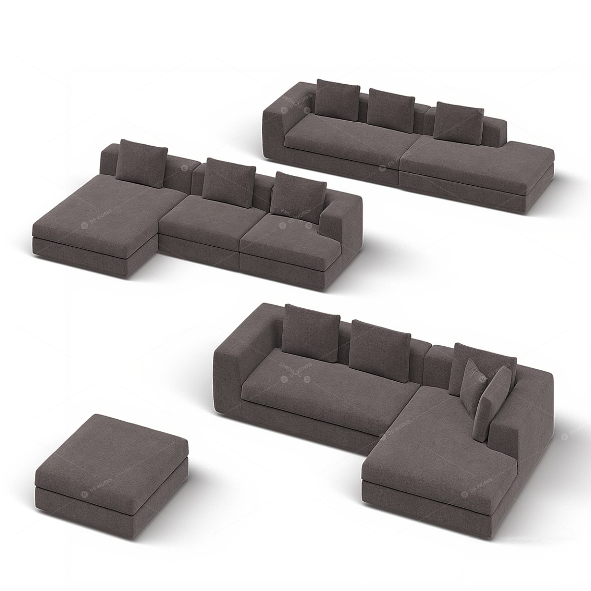 Sofas 3D Models 3