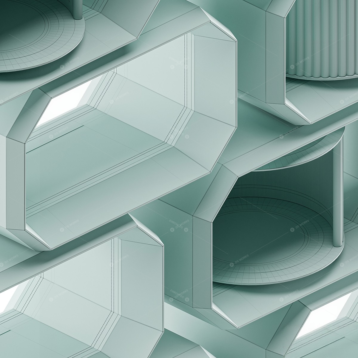 Shelves 3D Models 5