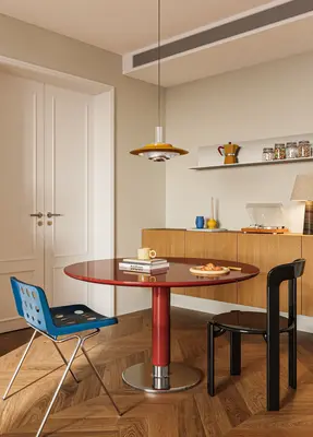 Mid-Century Modern Dining Room (Home) 3d model