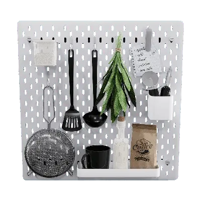 hanging board and kitchenware combination 02