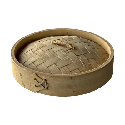 Bamboo Steamer Cover 3d model
