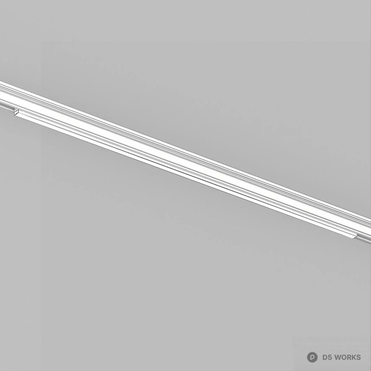 Minimalist Linear Light 3d model thumbnail 2