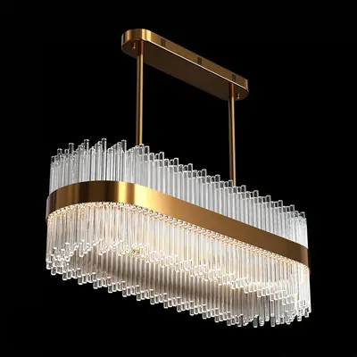 Contemporary Pendant Light 3d model