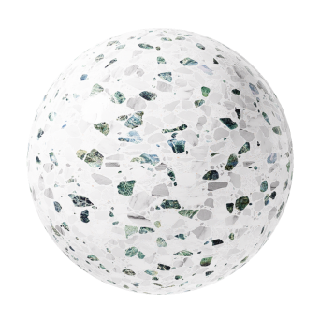 Terrazzo Light green terrazzo