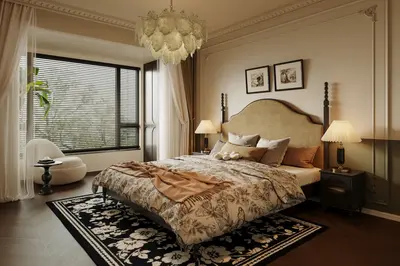 Traditional Home Bedroom