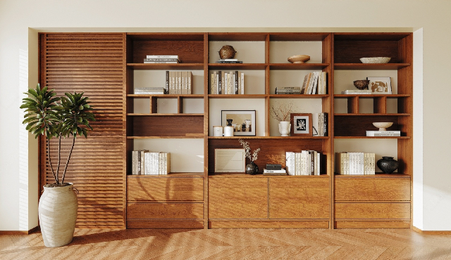 Mid-Century Modern Bookcase