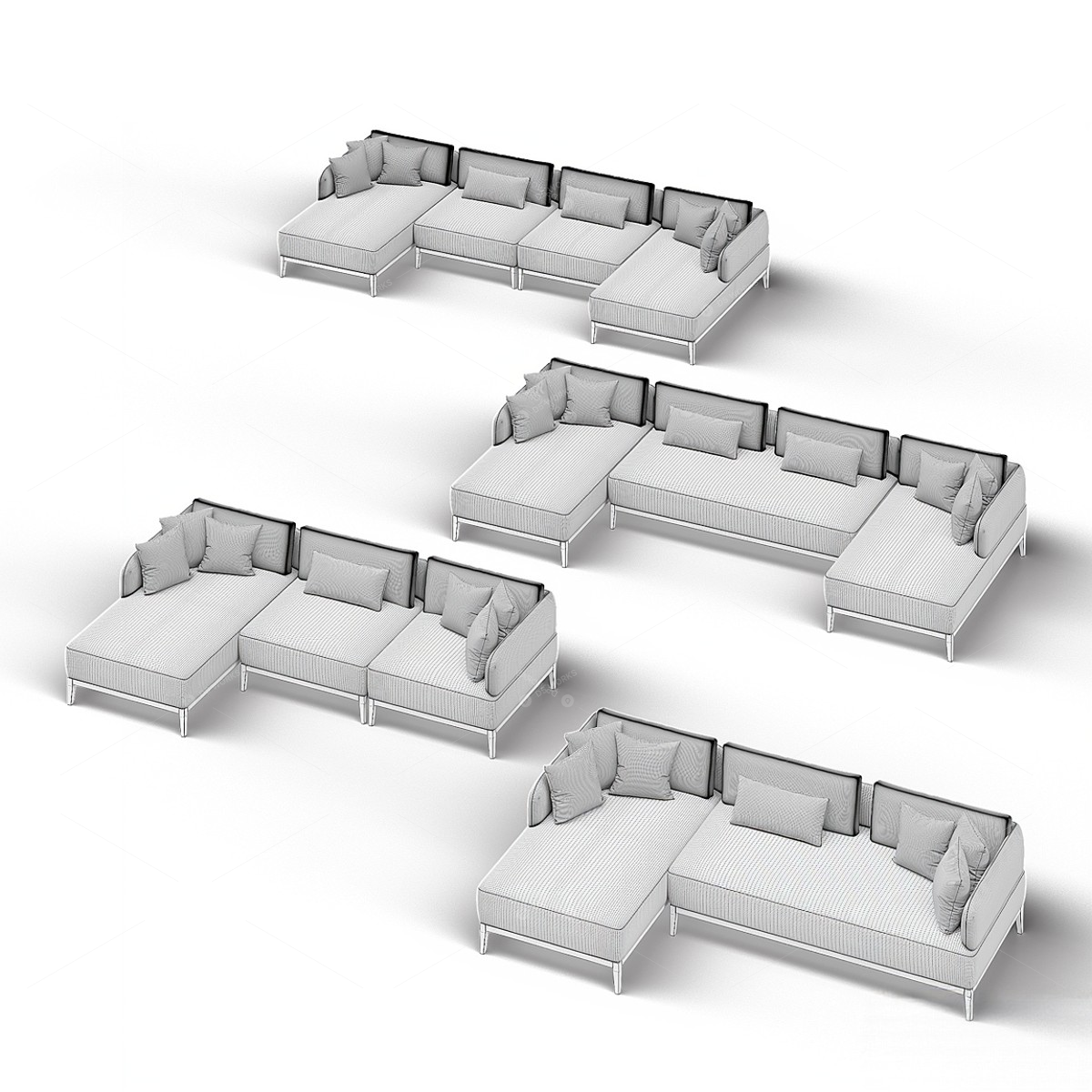 Sofas 3D Models 4