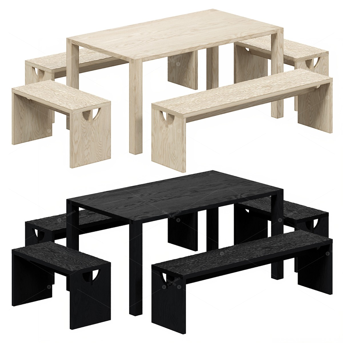 Furniture Sets 3D Models 2