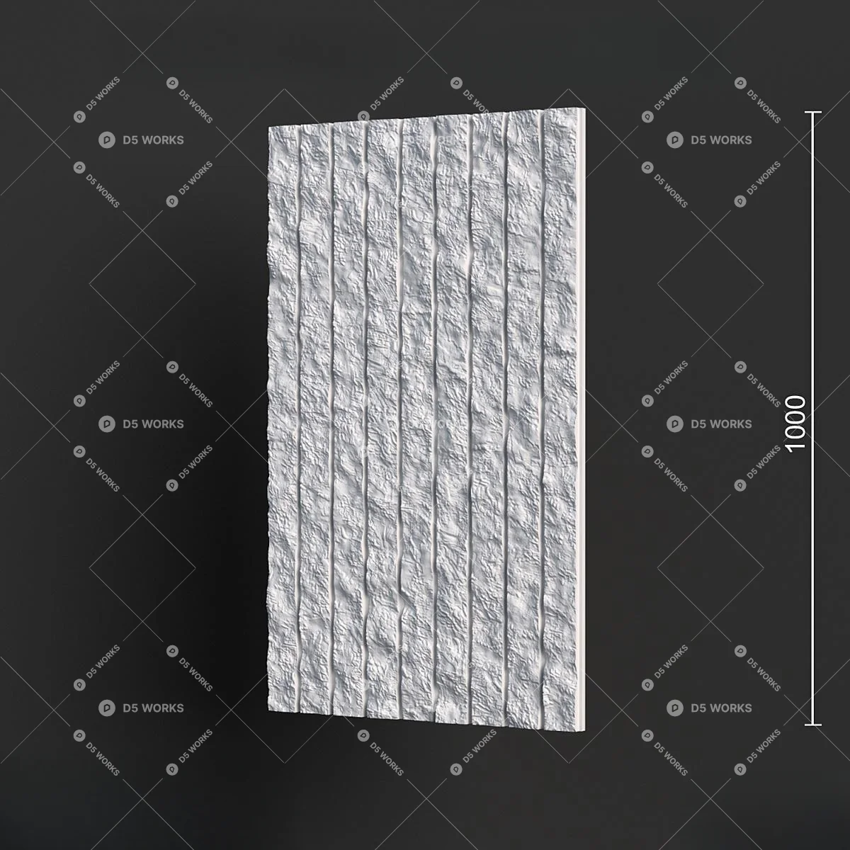 Wall Panel 3d model thumbnail 2