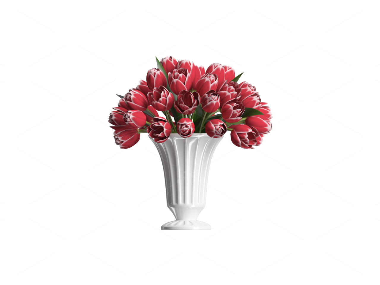Vases & Floral Arrangements 3D Models 2