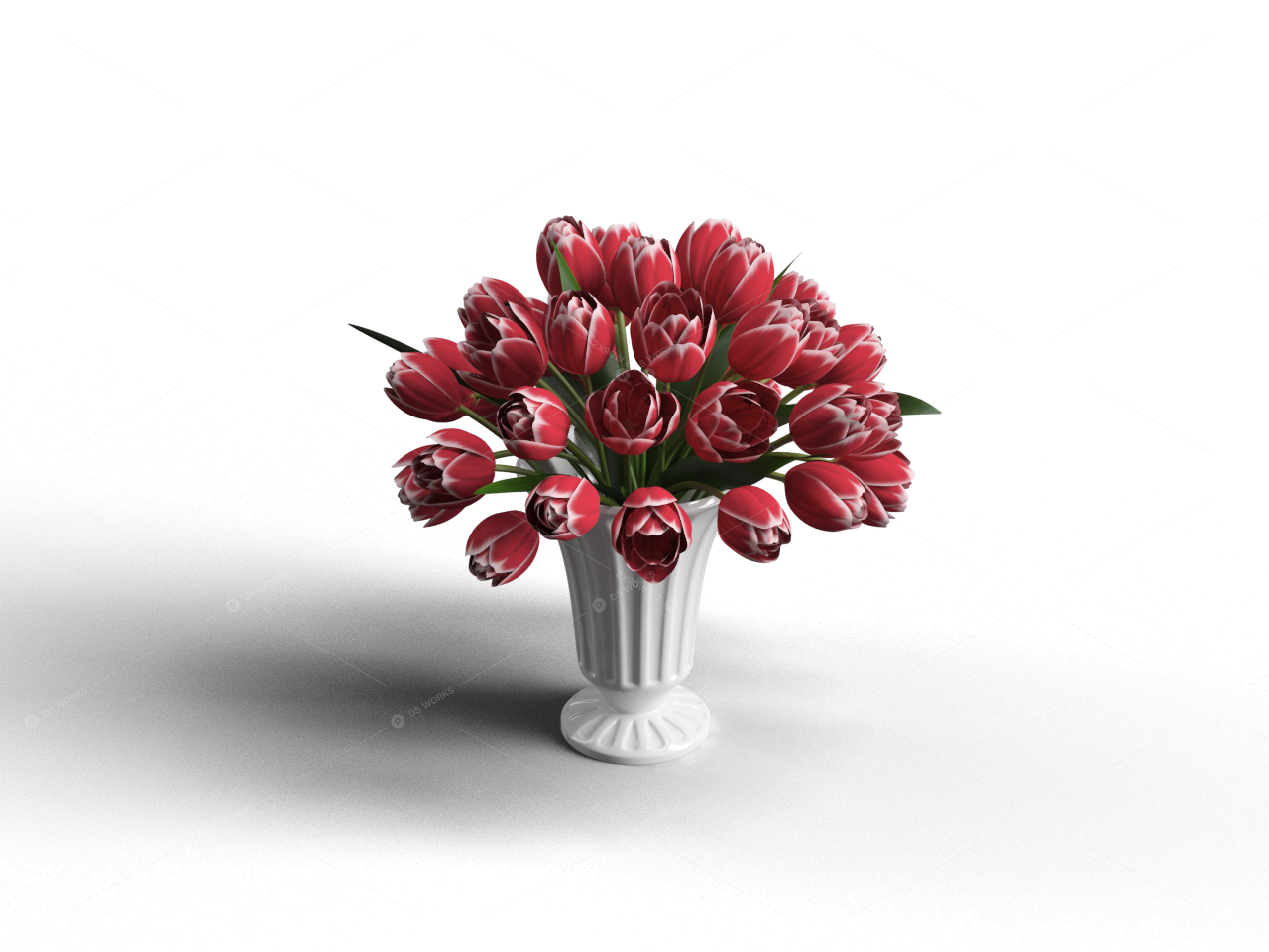 Vases & Floral Arrangements 3D Models