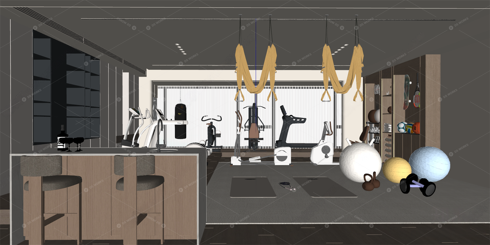 Entertainment Rooms 3D Models 2