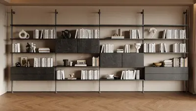 Modern Mid-Century Modern Bookshelf