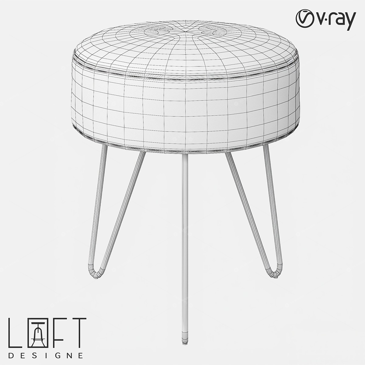 Stools 3D Models 2