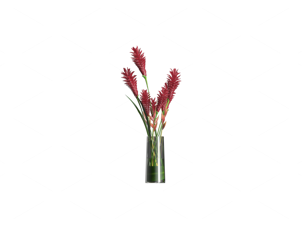 Vases & Floral Arrangements 3D Models 2