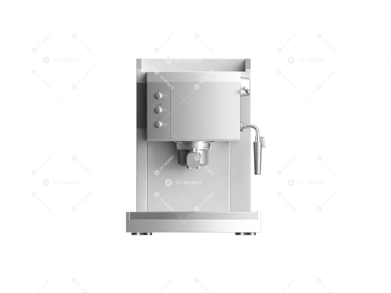 Coffee Machine 3d model thumbnail 2