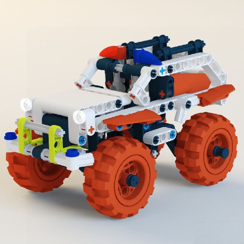 Modern Toy Car