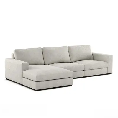 Organic Modern Three-seater Sofa