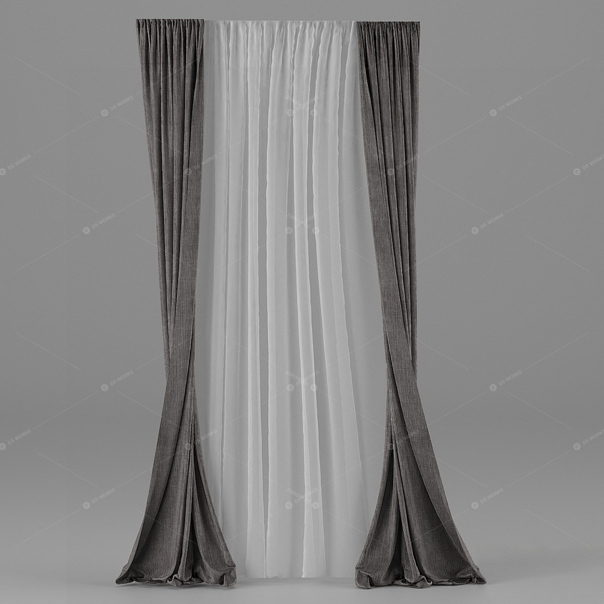Curtains 3D Models