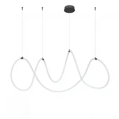 Minimalist Linear Pendant Light 3d model