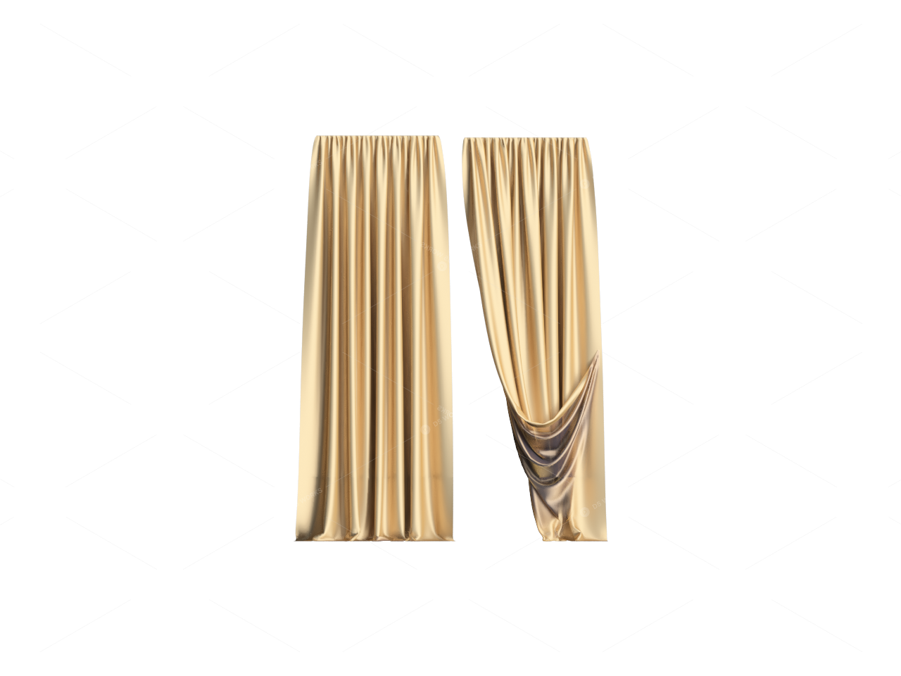 Curtains 3D Models 2