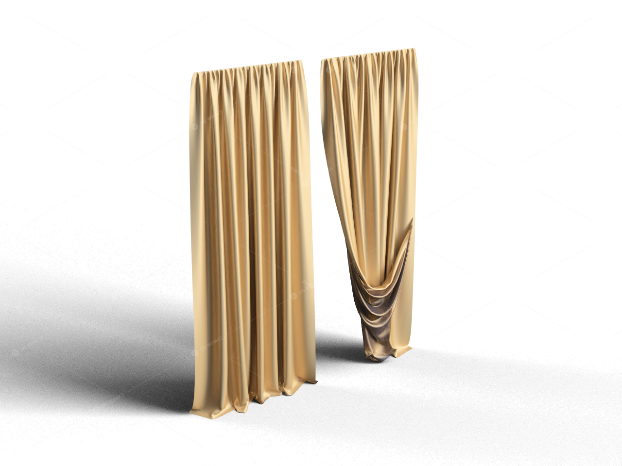 Curtains 3D Models