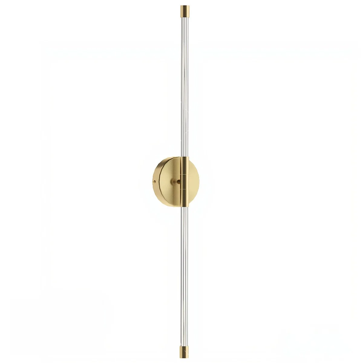 Minimalist Linear Wall Lamp 3d model thumbnail 2