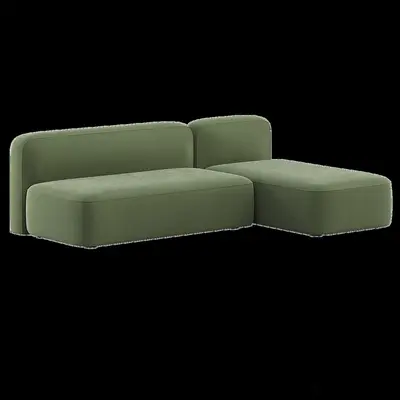 Postmodern Three-seater Sofa