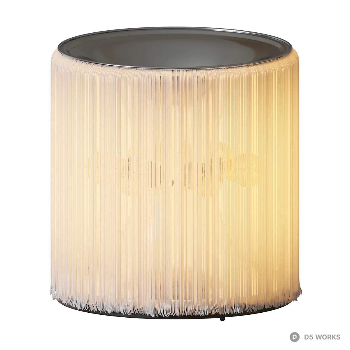 Fringe Design Table Lamp 3d model - Image 1