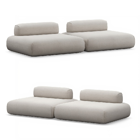 Modern Three-seater Sofa