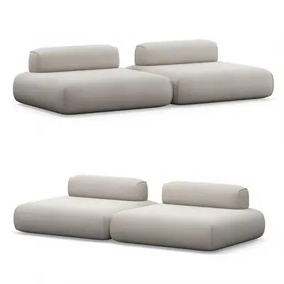 Modular Sofa Set 3d model