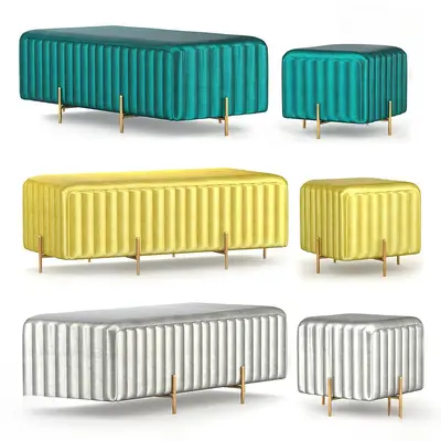 Postmodern Sofa Stool