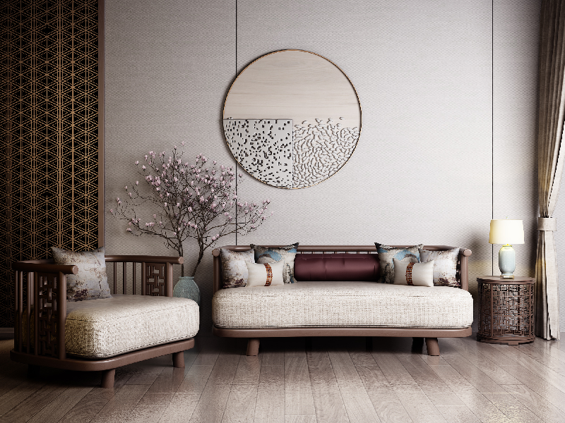 New Chinese Modular Sofa Set