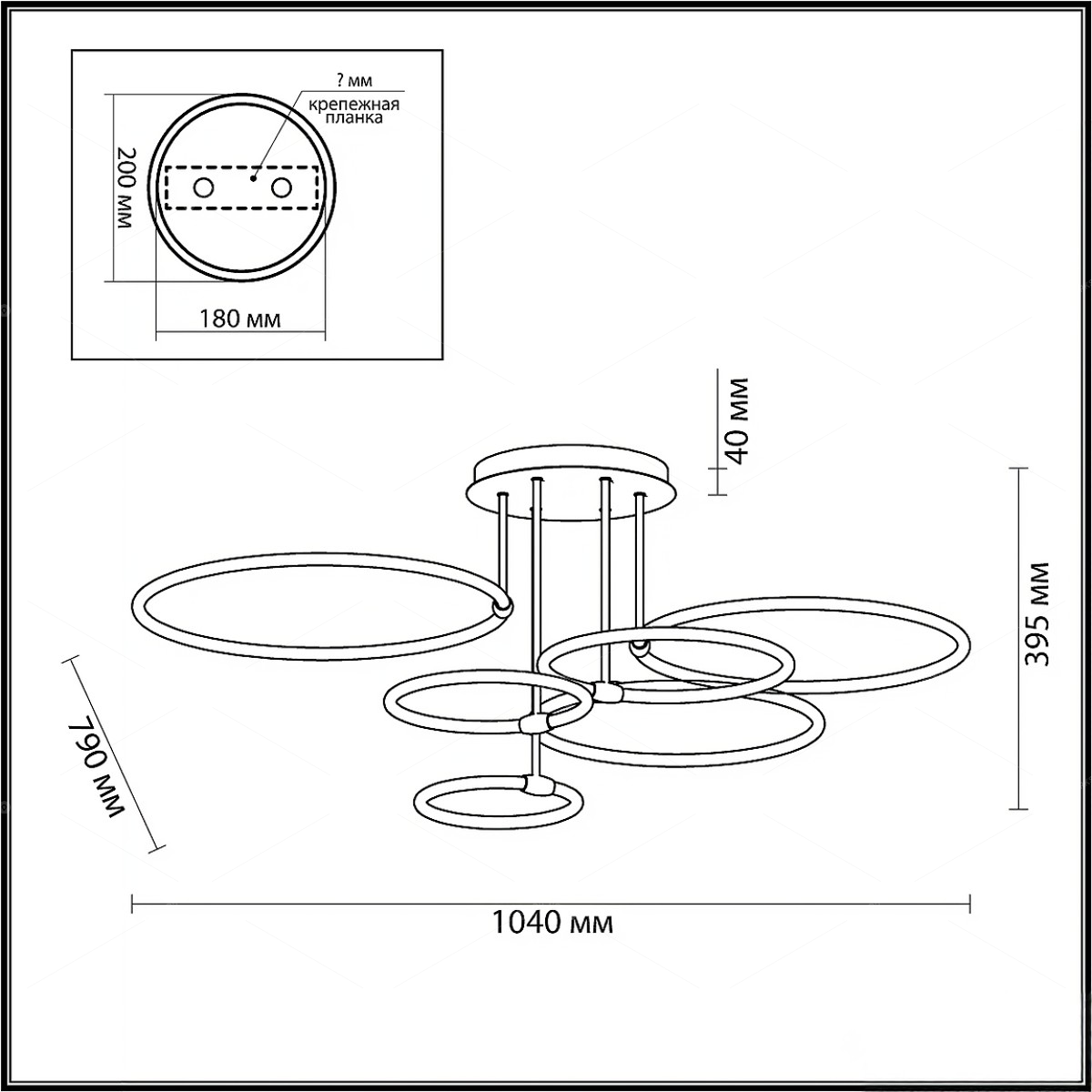Flush Mount Lights 3D Models 5