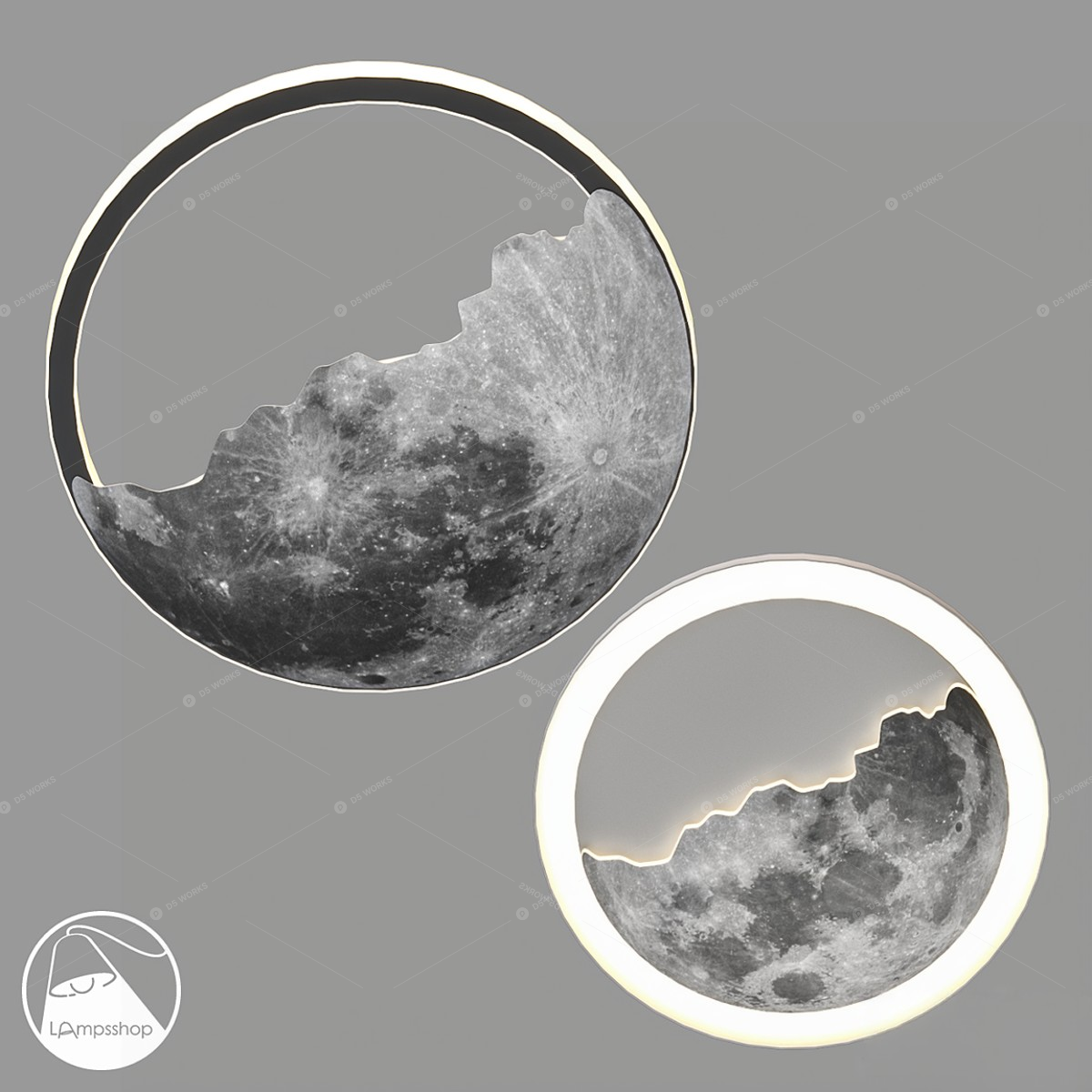 Flush Mount Lights 3D Models