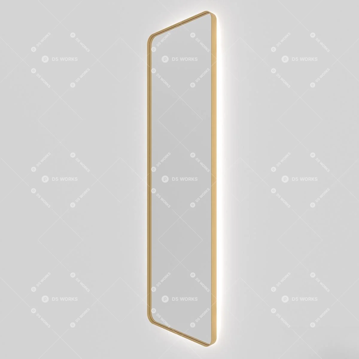 Mirror 3d model thumbnail 2