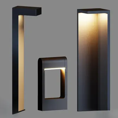 Modern Courtyard Lamp