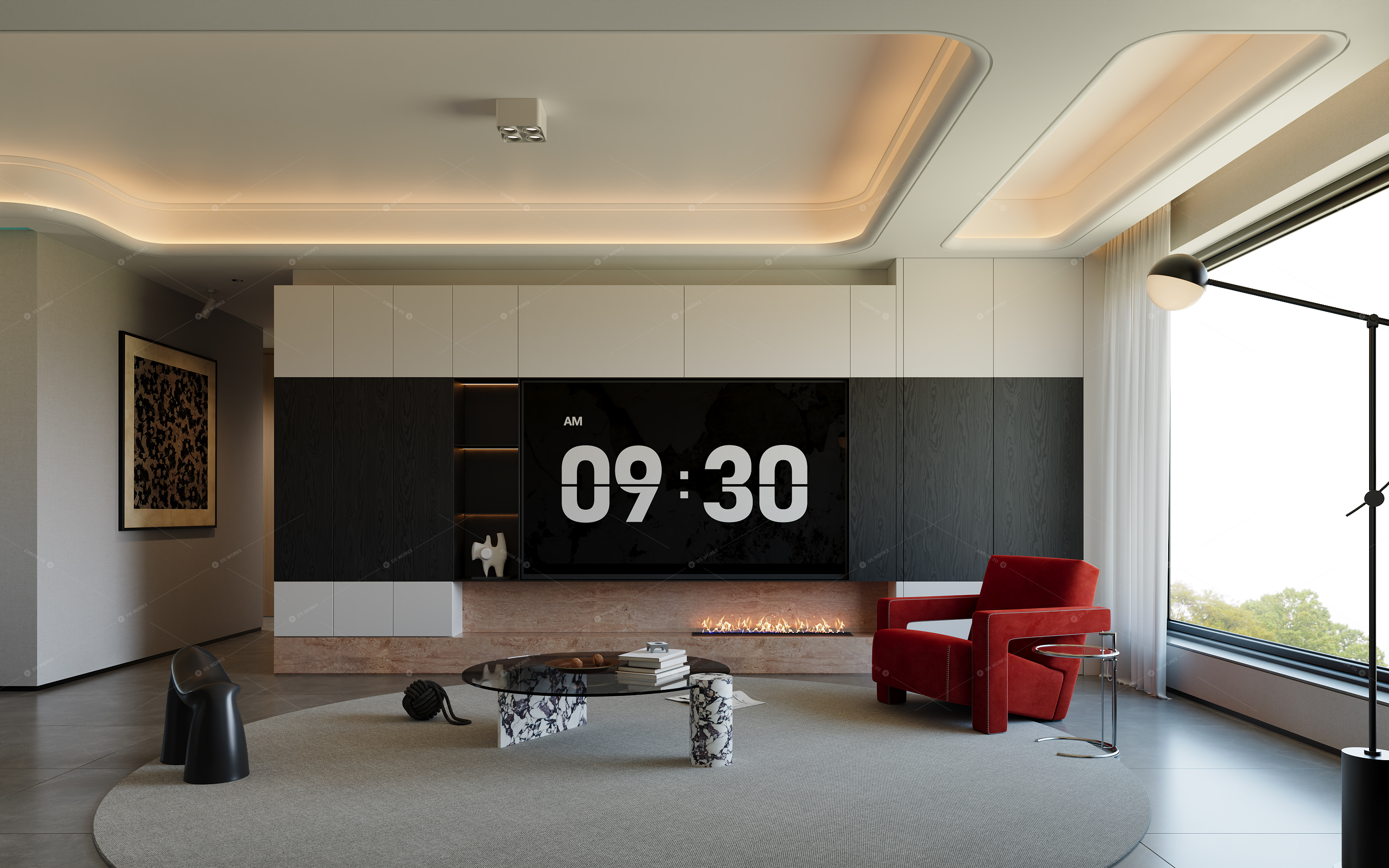 Living & Dining Rooms 3D Models 3