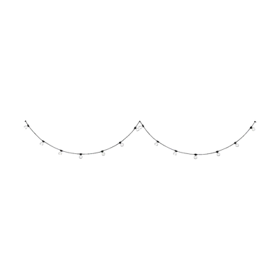 Decorative string lights 01 3d model