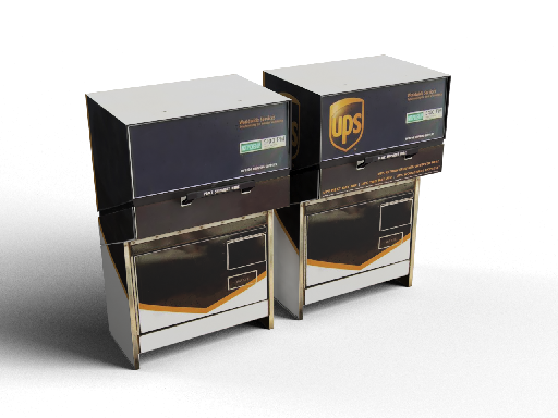 Modern Express Package Cabinet