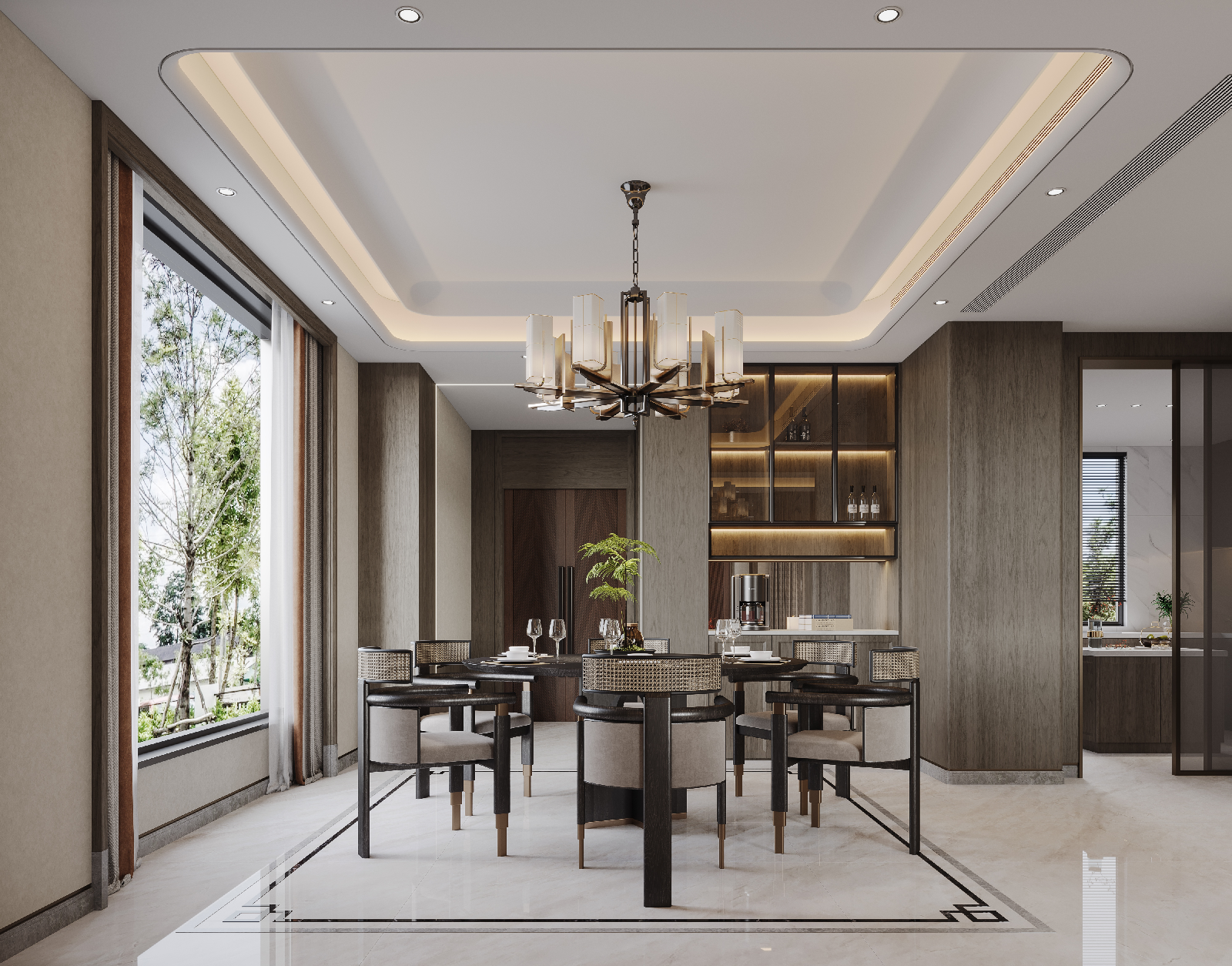 Modern Dining Room (Villa)
