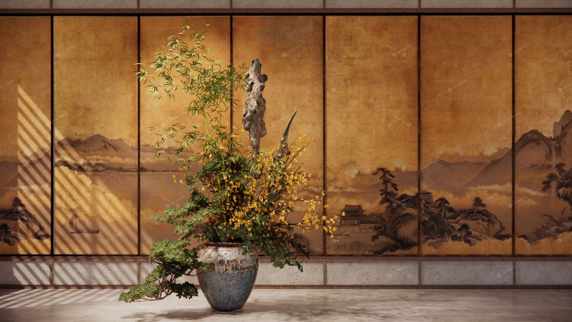 Vases & Floral Arrangements 3D Models